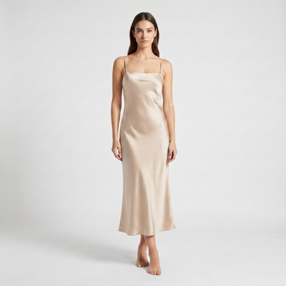 Abito Midi Vittoria – Sottoveste in Raso