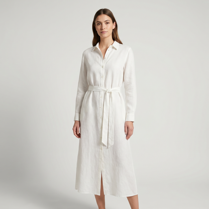 Abito Midi Giulia – Chemisier in Lino