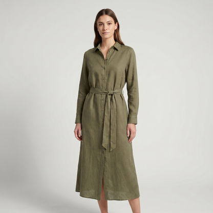 Abito Midi Giulia – Chemisier in Lino