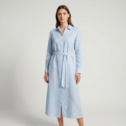Abito Midi Giulia – Chemisier in Lino